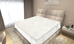  1 o 2 topper bed memory foam 