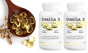  Omega 3 alta concentrazione 400 mg EPA e 200 mg DHA per perla Line@ 