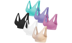 1, 2 o 3 set da 3 reggiseni senza cuciture ComfortMax