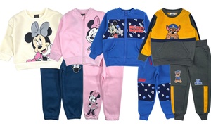 Set jogging per bambini Minnie, Topolino e Paw Patrol