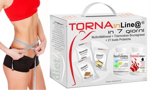  Fino a 3 kit Torna in Linea per dieta dimagrante Line@Diet 