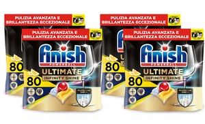 Fino a 320 capsule Finish Ultimate Infinity Shine 