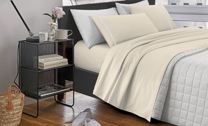 Completo letto matrimoniale 100% cotone