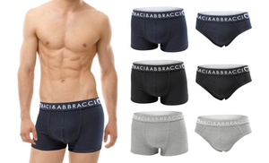 6 slip o 6 boxer da uomo Baci & Abbracci