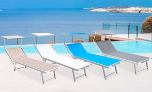 1 o 2 lettini prendisole Luxurious 1 o 2 lettini prendisole Luxurious