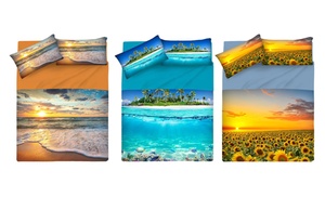 Completo lenzuola Sogni d'Oro in 100% cotone