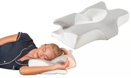 Cuscino Morfeo in memory foam a farfalla