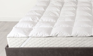 Coprimaterasso Topper imbottito in microfibra Made in Italy Coprimaterasso Topper imbottito in microfibra Made in Italy