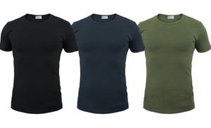 3 T-Shirt in cotone elasticizzato Liabel 3 T-Shirt in cotone elasticizzato Liabel