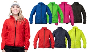 Giubbotto non imbottito con cappuccio da donna