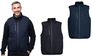 Giubbino unisex smanicato idrorepellente