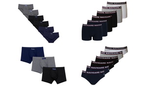 3 o 6 slip o boxer da uomo Navigare
