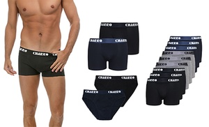 3, 6, 9 o 12 slip o boxer Kronos