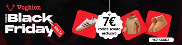 Codice sconto Voghion ESCLUSIVO di 7€