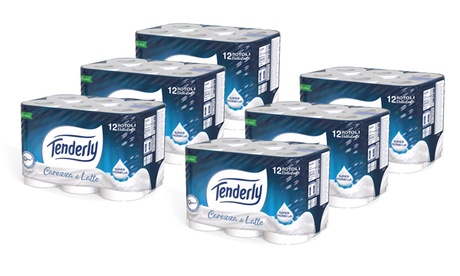 72 rotoli di carta igienica Tenderly 72 rotoli di carta igienica Tenderly