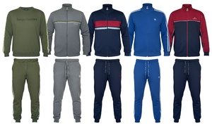 Tuta uomo Sergio Tacchini in cotone felpato Tuta uomo Sergio Tacchini in cotone felpato
