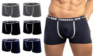 Set di 4 o 8 slip o 3 o 6 boxer da uomo Carrera