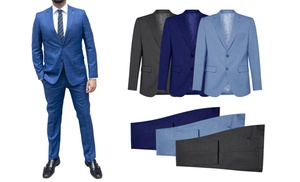 Abito sartoriale da uomo in fresco cotone