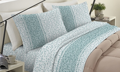 Completo lenzuola in morbida e calda flanella Made in Italy Completo lenzuola in morbida e calda flanella Made in Italy