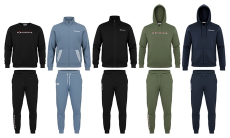 Tuta uomo Superga in cotone felpato Tuta uomo Superga in cotone felpato