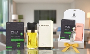 Eau de perfum e maschera Hydrogel aloe vera Estee Lauder