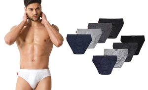 Fino a 12 slip uomo Liabel 100% cotone Fino a 12 slip uomo Liabel 100% cotone