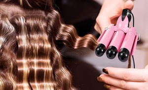 Piastra per capelli professionale ad onde