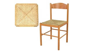 Fino a 6 ricambi per seduta in paglia naturale per sedia Sigfrido Fino a 6 ricambi per seduta in paglia naturale per sedia Sigfrido