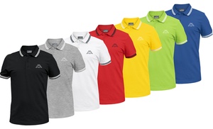 Polo da uomo Kappa in 100% cotone piquet
