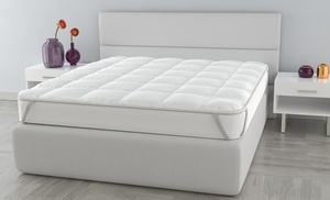 Topper Basic trapuntato con elastici Topper Basic trapuntato con elastici