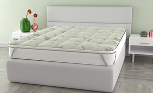 Topper Wellness imbottito, trapuntato e trattamento ad Aloe Vera Topper Wellness imbottito, trapuntato e trattamento ad Aloe Vera