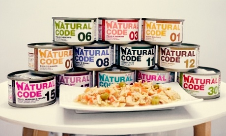 Set da 24 lattine di cibo per gatti Natural Code