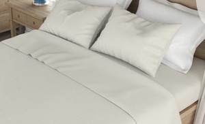 Completo lenzuola in flanella 100% cotone