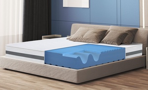 Materasso ortopedico in memory antibatterico The White Stone