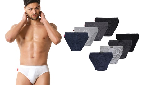 Fino a 12 slip uomo Liabel 100% cotone Fino a 12 slip uomo Liabel 100% cotone