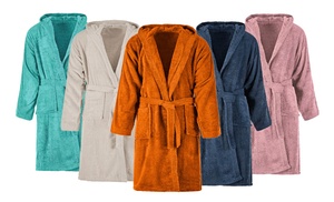 Accappatoio in spugna unisex