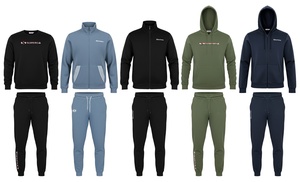 Tuta uomo Superga in cotone felpato