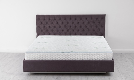 Topper memory foam in fibra di bambù