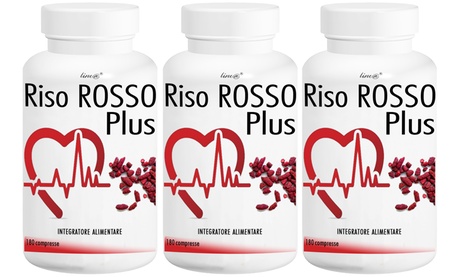 Riso Rosso Plus Line@ - Fino a 540 compresse 