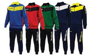 Tuta unisex Visa Givova con full zip Tuta unisex Visa Givova con full zip