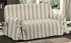 Copripoltrona o copridivano con laccetti