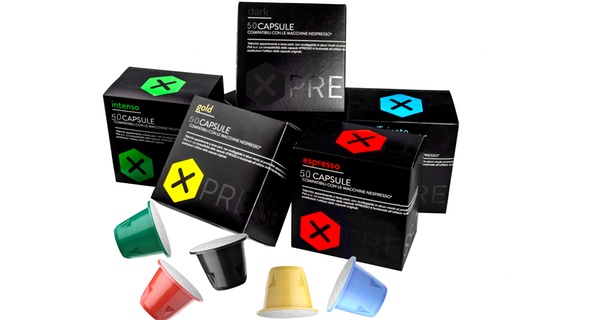 Fino a 800 capsule Xpresso compatibili con Nespresso, varie tipologie