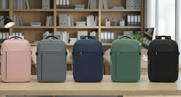 Zaino da viaggio underseat da 21 L – Bagaglio a mano con scomparto per laptop da 15,6" e fascia per trolley