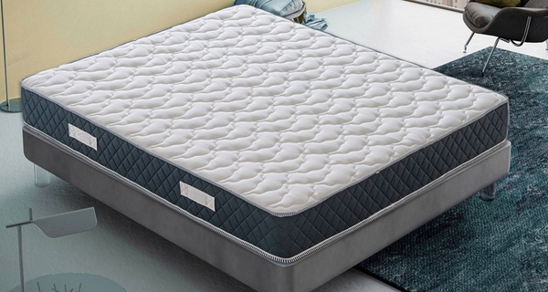 Olympe Materasso Memory Gel – 22 cm Altezza – 13 Zone Differenziate & Alta Traspirazione – Supporto Anatomico Medio-Rigido