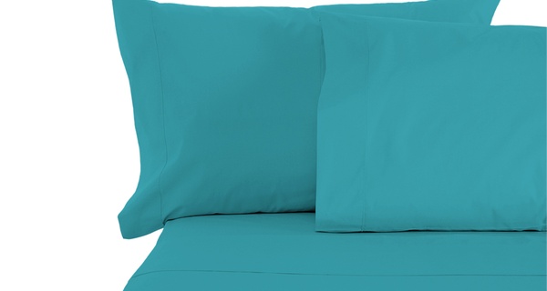 Completo lenzuola 100% cotone Made in Italy, disponibile in 2 dimensioni e vari colori