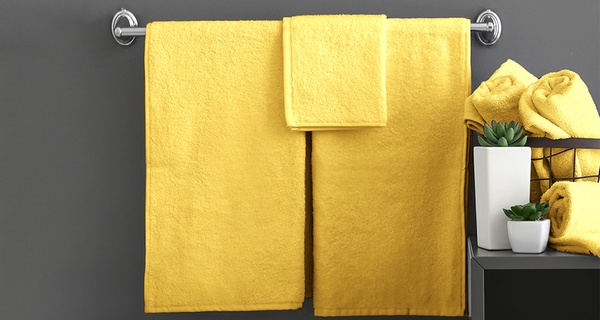 Set in morbida Spugna 500 gr/mq 100% cotone, disponibile in vari colori