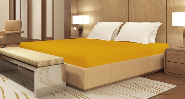 Lenzuolo sotto con angoli in puro cotone alta qualità Made in Italy, disponibile in 2 misure e vari colori