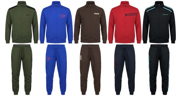 Tuta da uomo in cotone leggero Superga, disponibile in vari modelli e colori e dalla M alla XXL