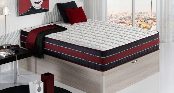 Materasso in grafene, viscoelastico, tessuto Stretch Silvered