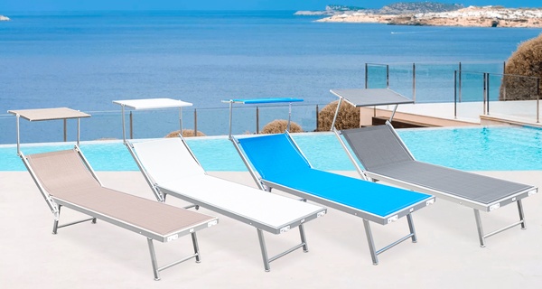 1 o 2 lettini prendisole Luxurious